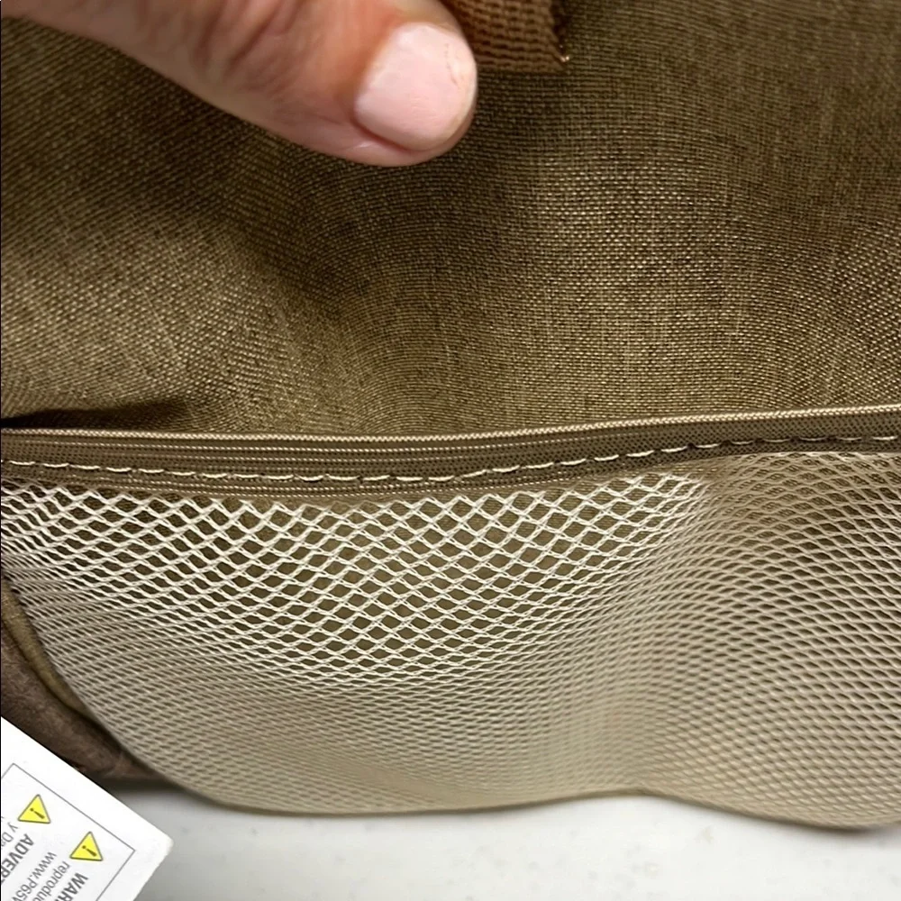 Bella Russo Brown & Tan Men's Bag Set